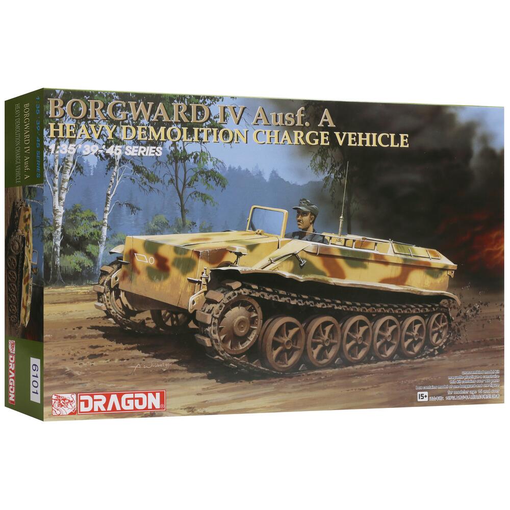 Dragon Borgward IV Ausf. A Heavy Demolition Charge Vehicle Scale 1:35