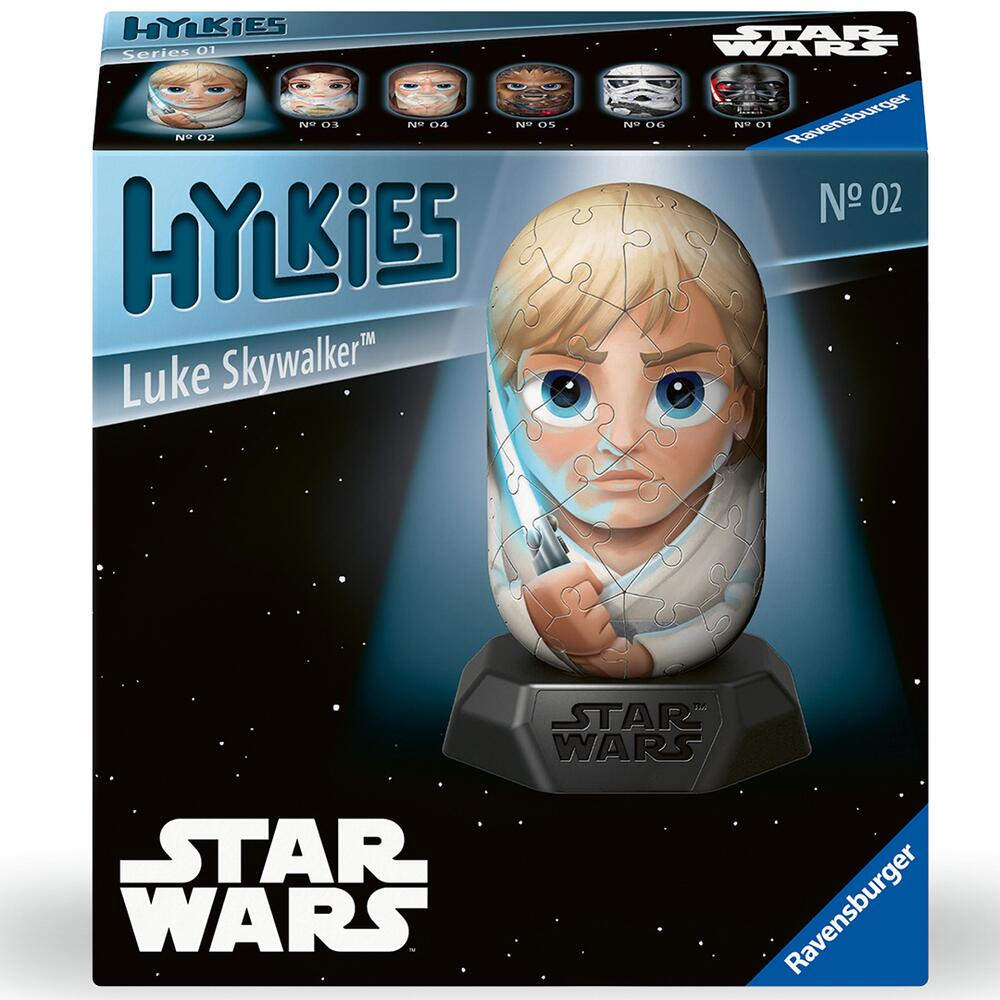 Ravensburger Hylkies Collectibles 02 Star Wars Luke Skywalker 3D Puzzle 12001013