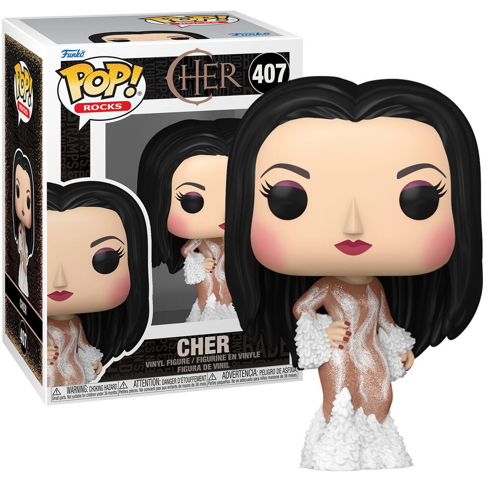 Funko POP! Rocks Cher Met Gala 1974 Vinyl Figure 407 79704