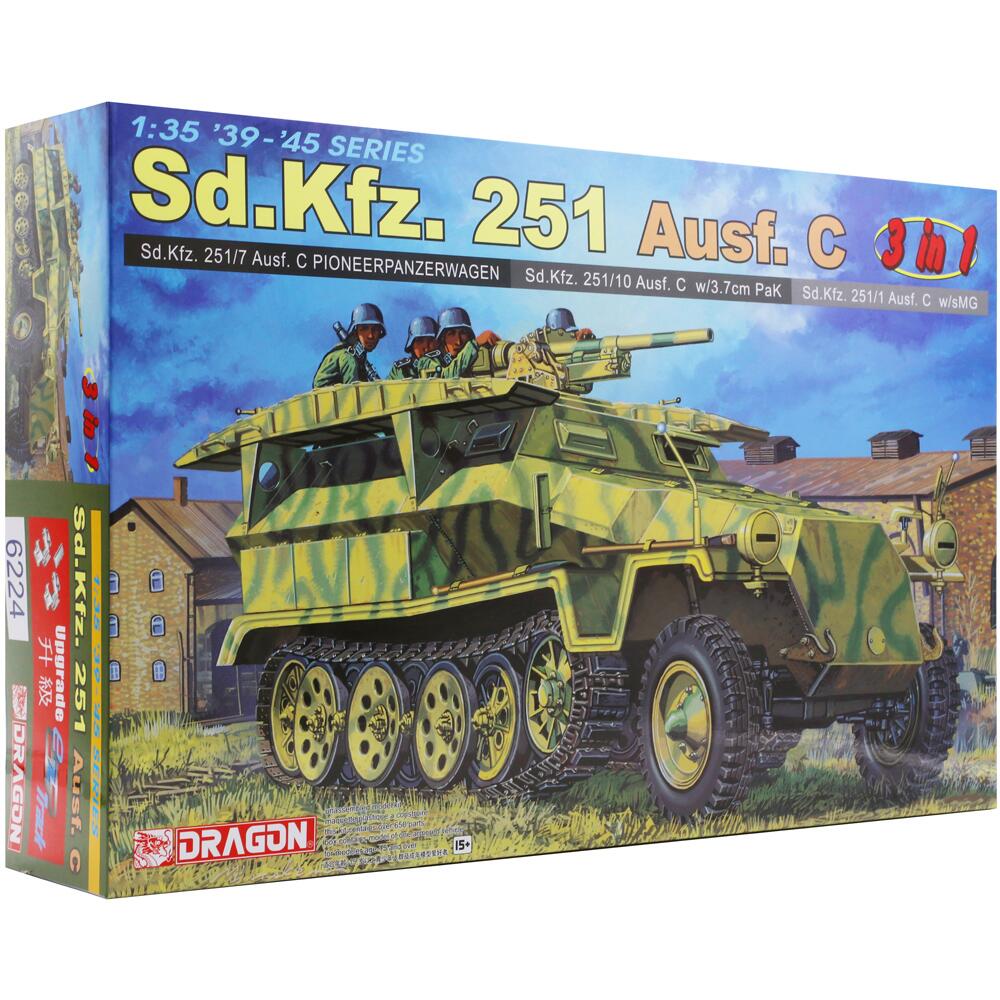 Sd.Kfz. 251/1 Ausf. C Rivetted Version Dragon 6246