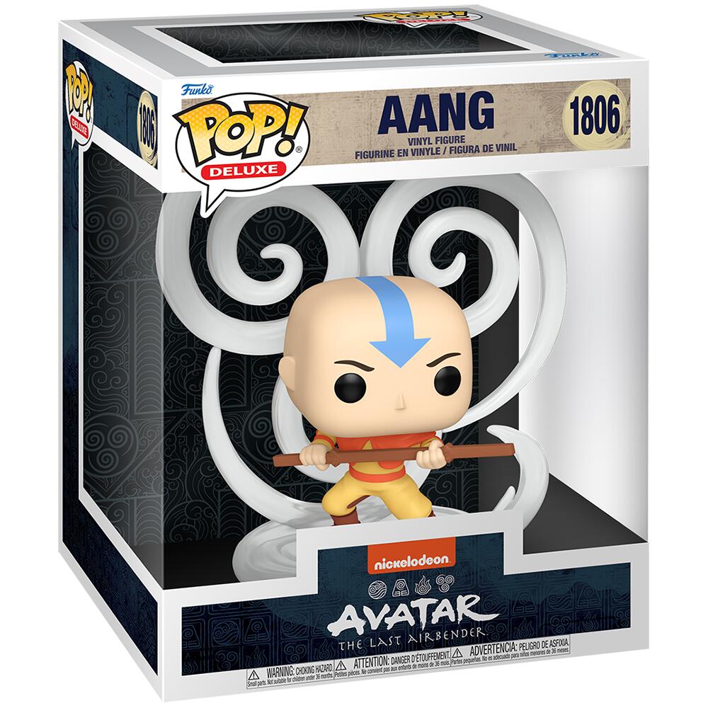 Funko POP! Deluxe Avatar The Last Airbender Aang Vinyl Figure #1806 81245