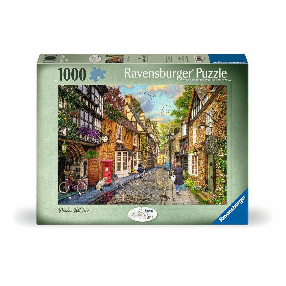 Regalo Puzzle Puzzle Ravensburger Meadow Hill Lane - 1000 Piezas Para Adultos Y Jóvenes Desde 14 Años Marvel Zombies