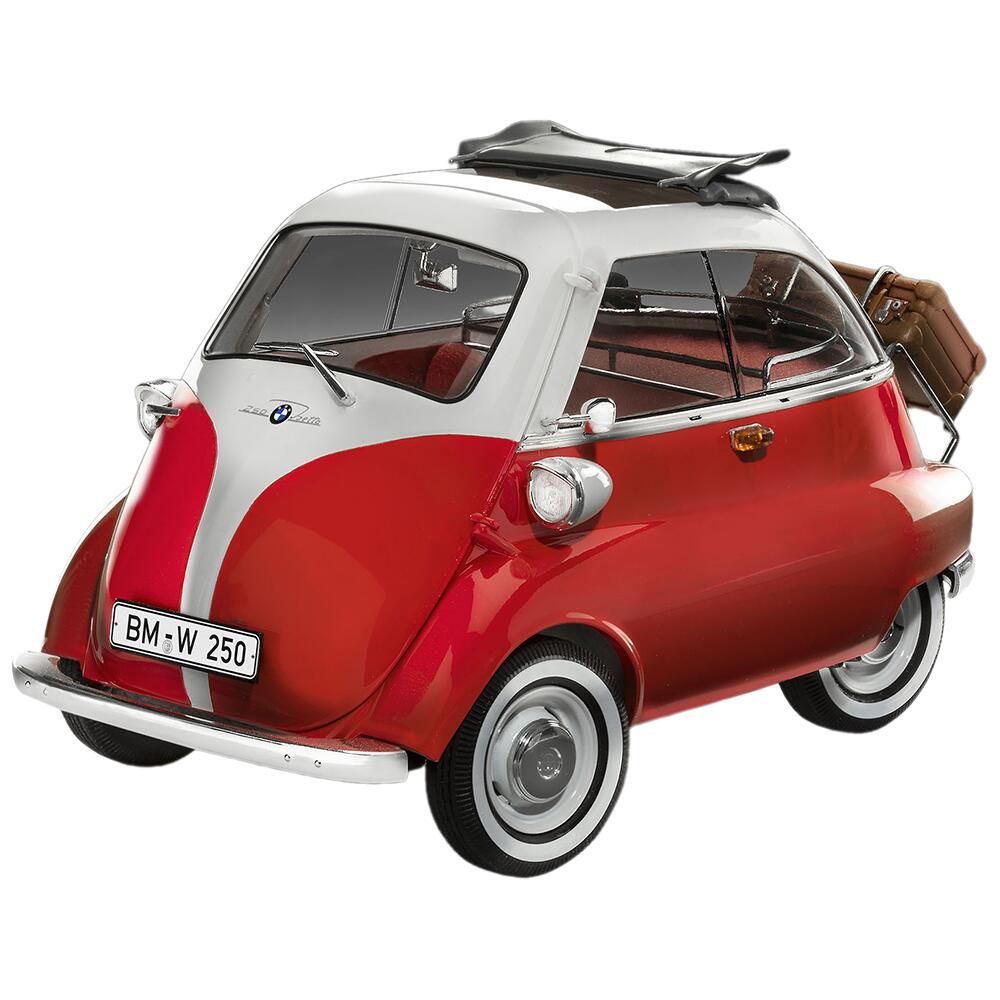 BMW 250 ISETTA 1959 ROUGE TOIT CREME