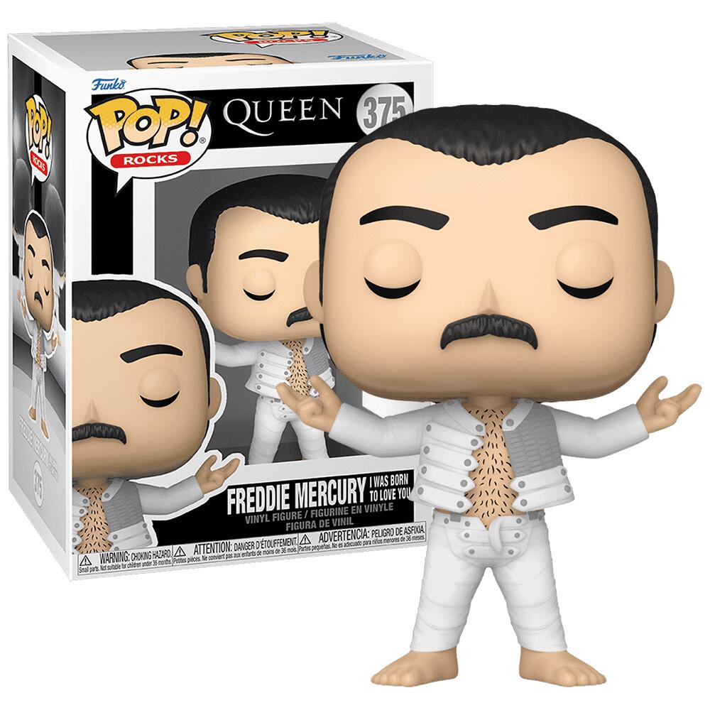 Funko POP! Rocks Queen Freddie Mercury I Was Born to Love You Figure 375 F75375