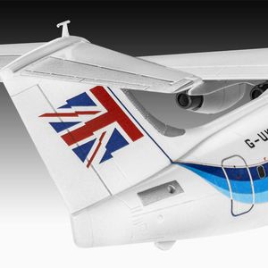 View 4 Revell BAe 146-200 AirUK Aircraft Model Kit Scale 1:144 03791