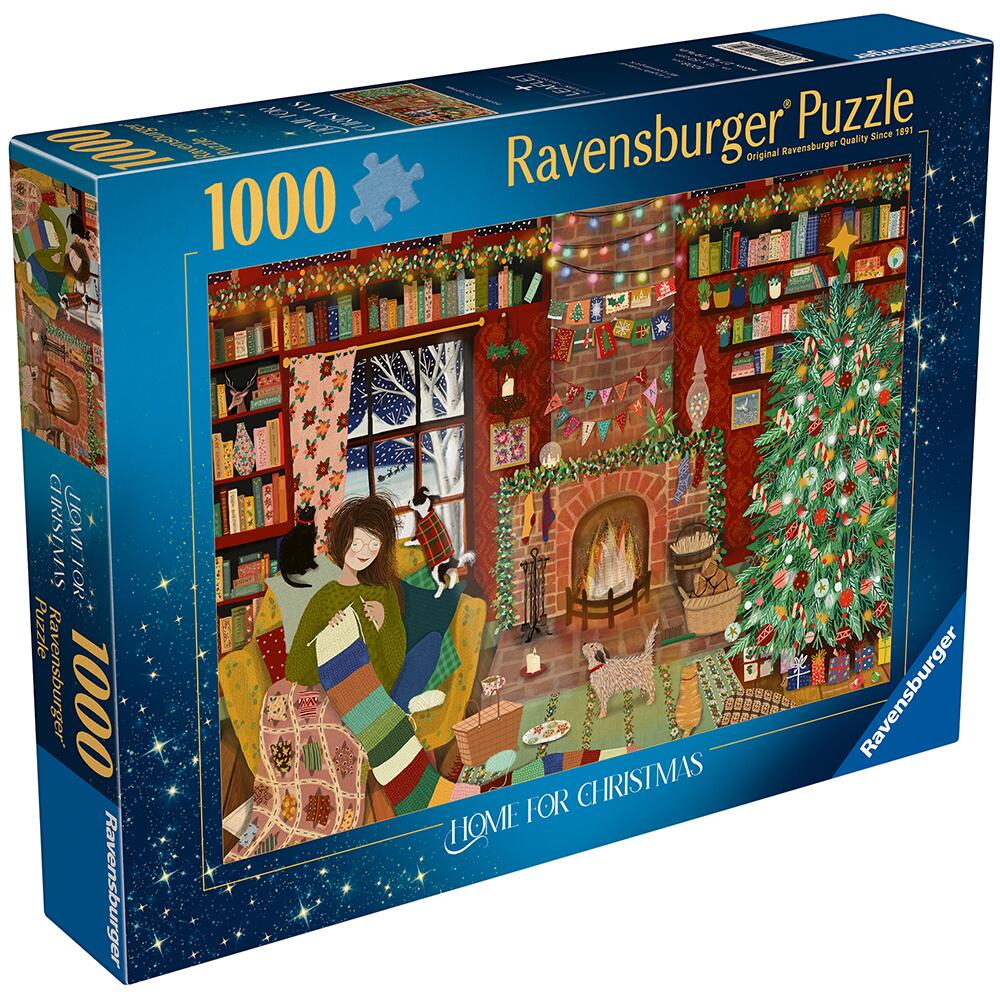 Ravensburger Home for Christmas 1000 Piece Jigsaw Puzzle 12001465