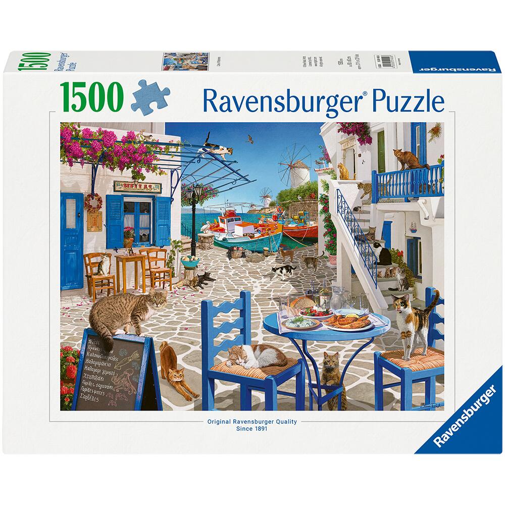 Ravensburger Cats of Mykonos 1500 Piece Jigsaw Puzzle