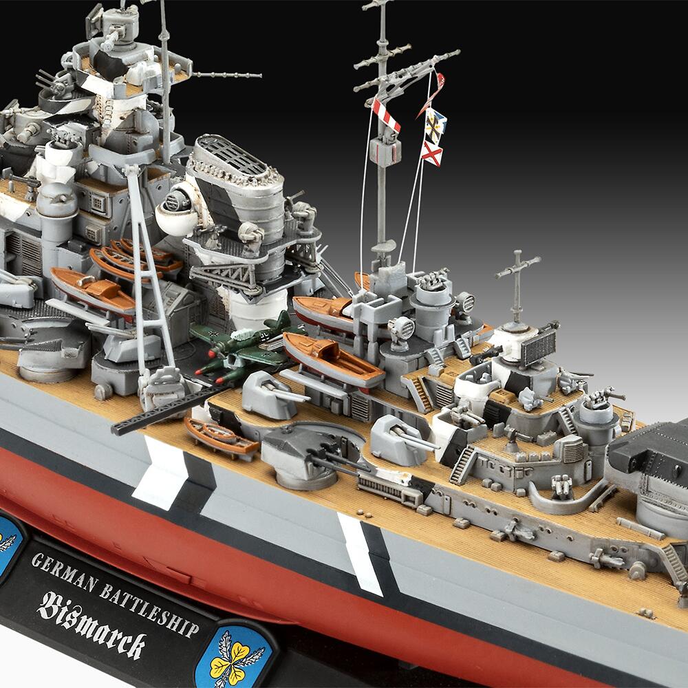 German Bismarck Battleship 1941 - I LOVE KIT / MERIT 1/700 – bassin