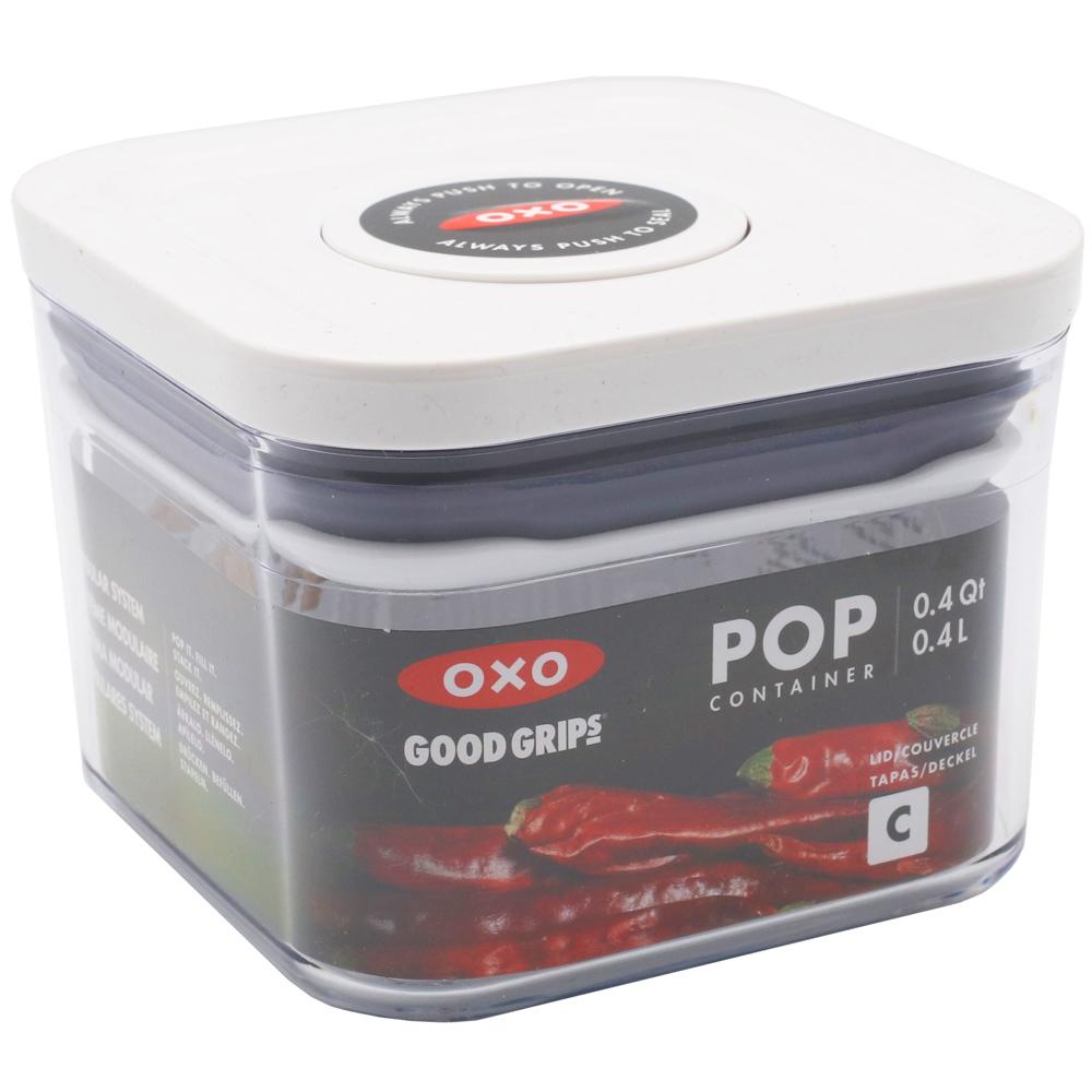 NEW OXO Good Grips POP Container Accessories 3-Piece Scoop Set 1/2 Cup  Capacity