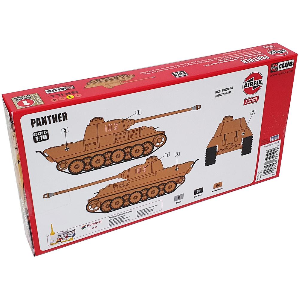 Airfix Vintage Classics Panther Tank Scale 176