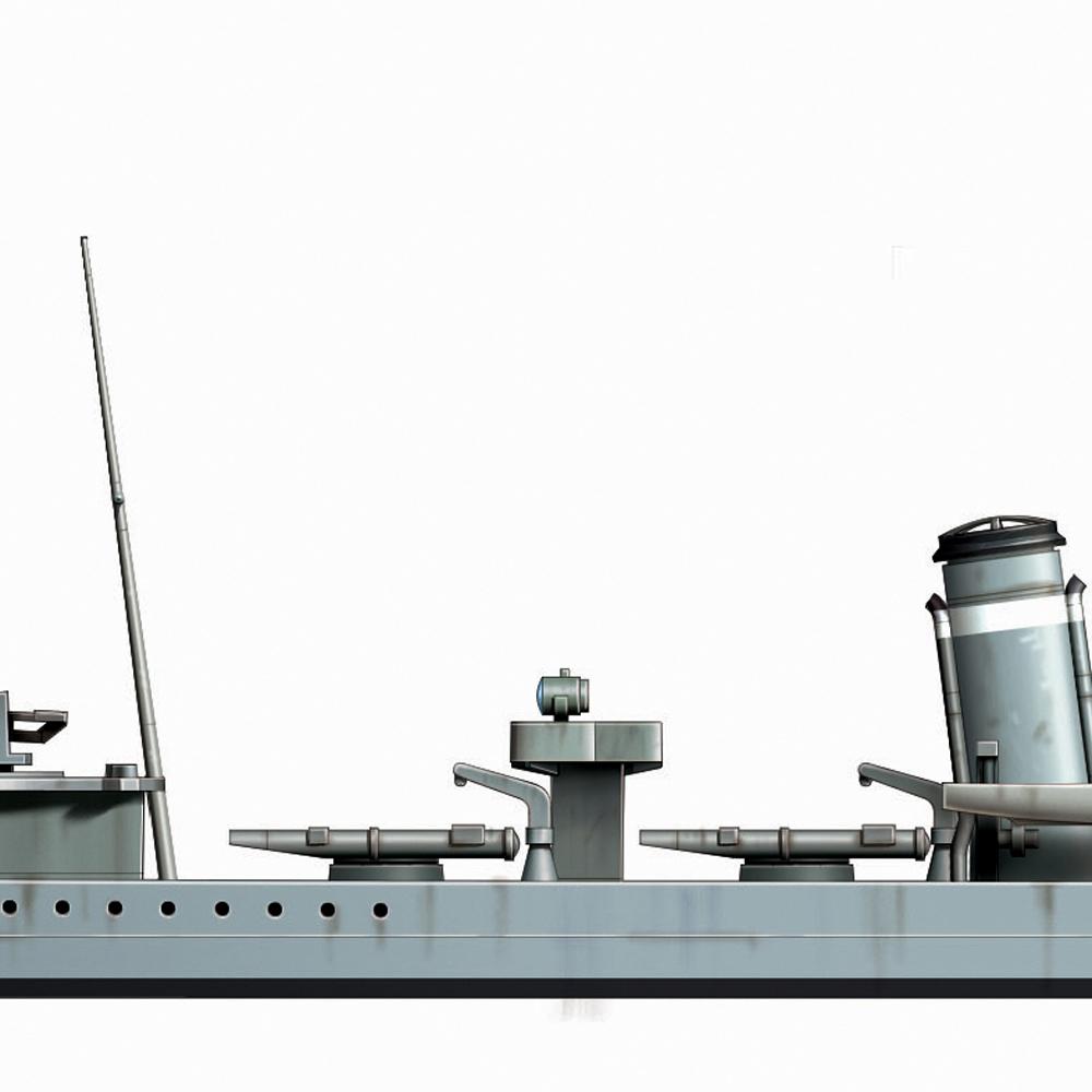 Maquette Tamiya 1/700 - Croiseur HMS Hood Et Destroyer Classe E - 31806, Neuf