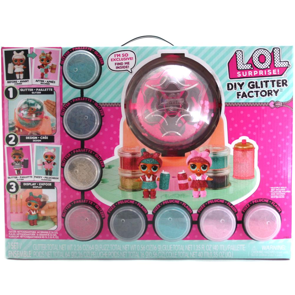 LOL Surprise DIY Glitter Factory Doll Decorating Playset