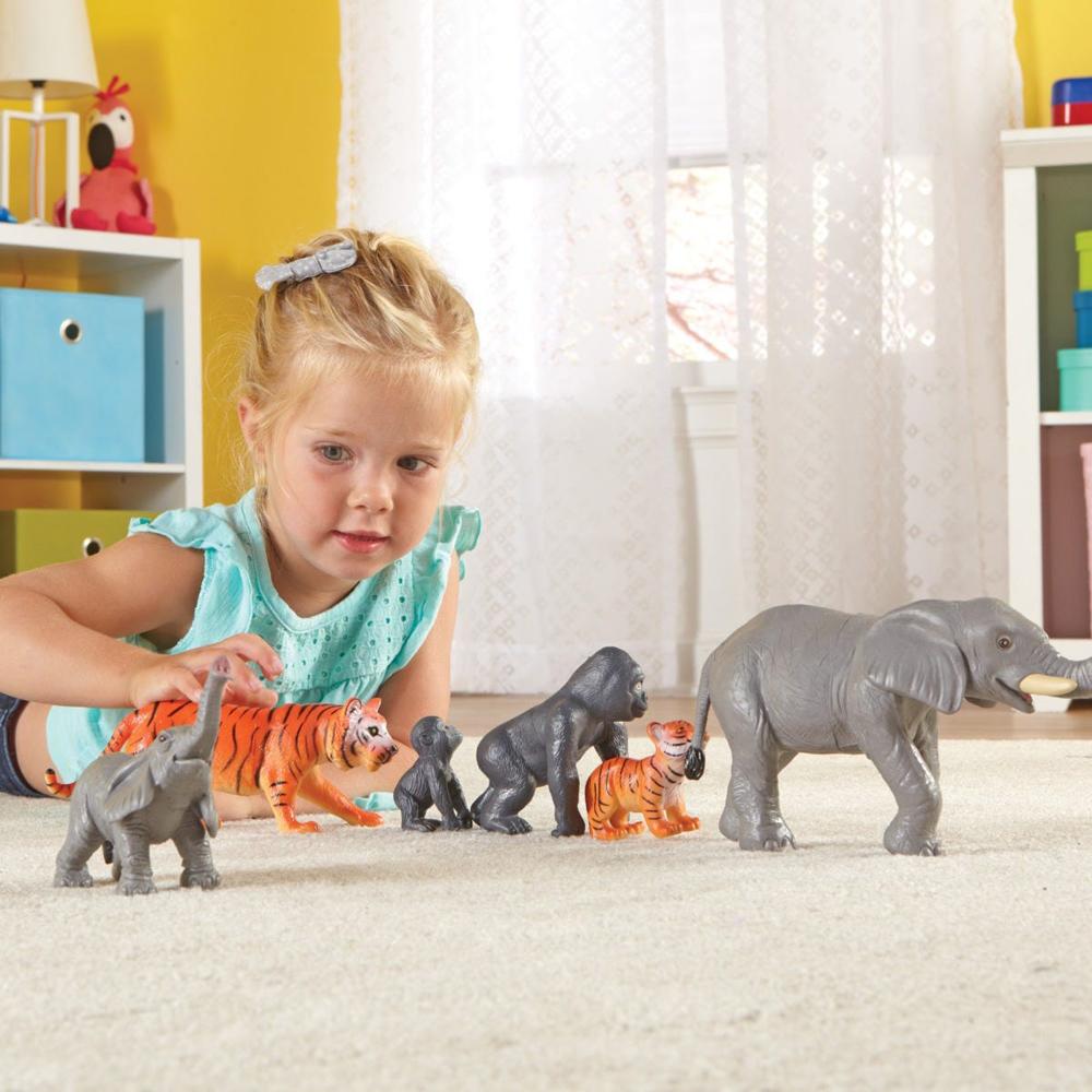 Learning Resources Jumbo Jungle Animals Mommas and Babies