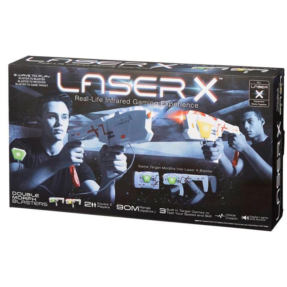 Laser X Double Morph Blasters Laser Tag Set