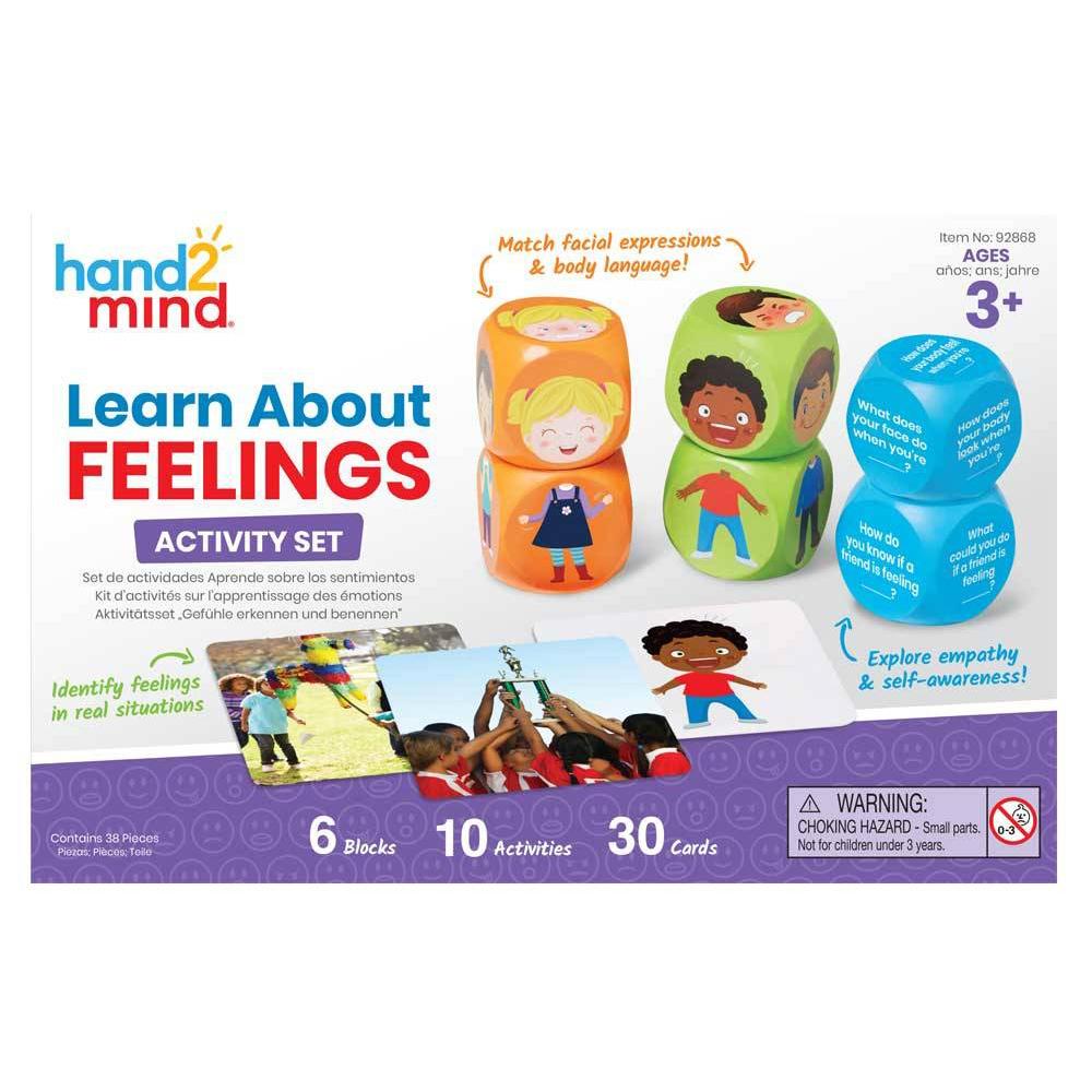 Learning Resources Hand2Mind Learn About Feelings Activity Set