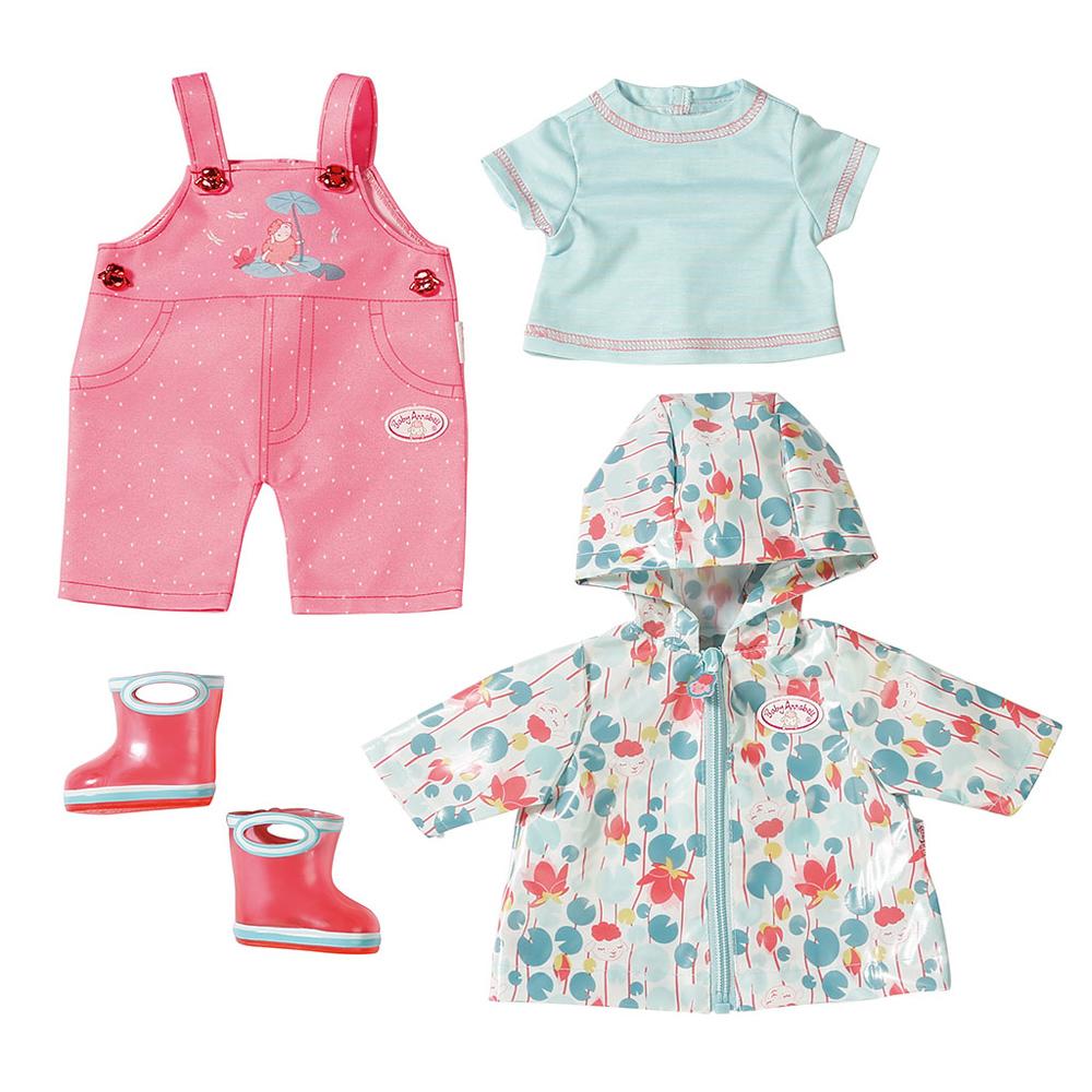 Baby Annabell Deluxe Rain Set Outfit for 43cm Baby Dolls from Zapf Creation