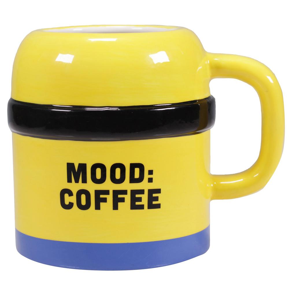 View 2 Minions Mood: Coffee Shaped 450ml Ceramic Mug MUGDMI01