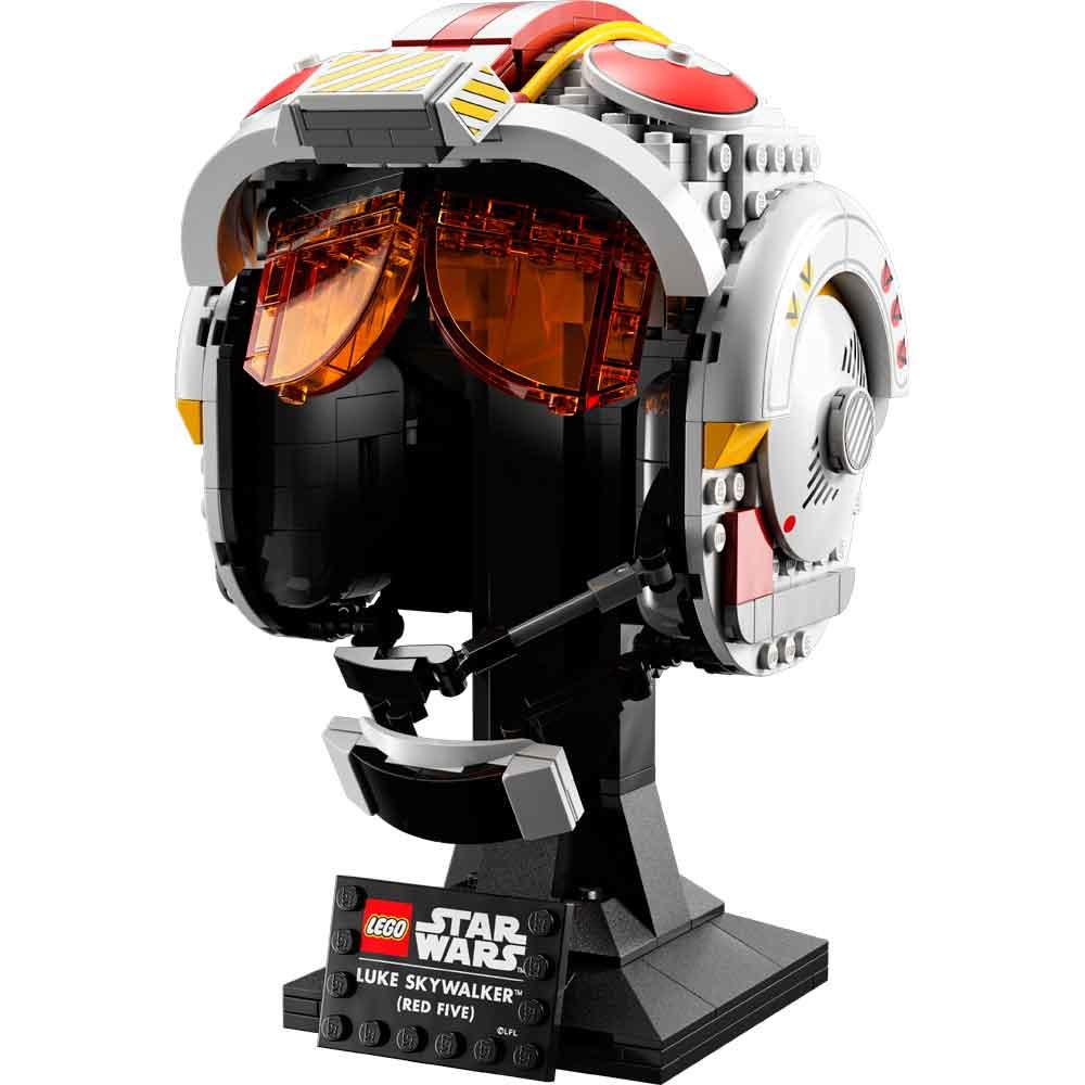View 2 LEGO Star Wars Luke Skywalker Red Five Helmet Building Set 75327 Ages 18+ 75327