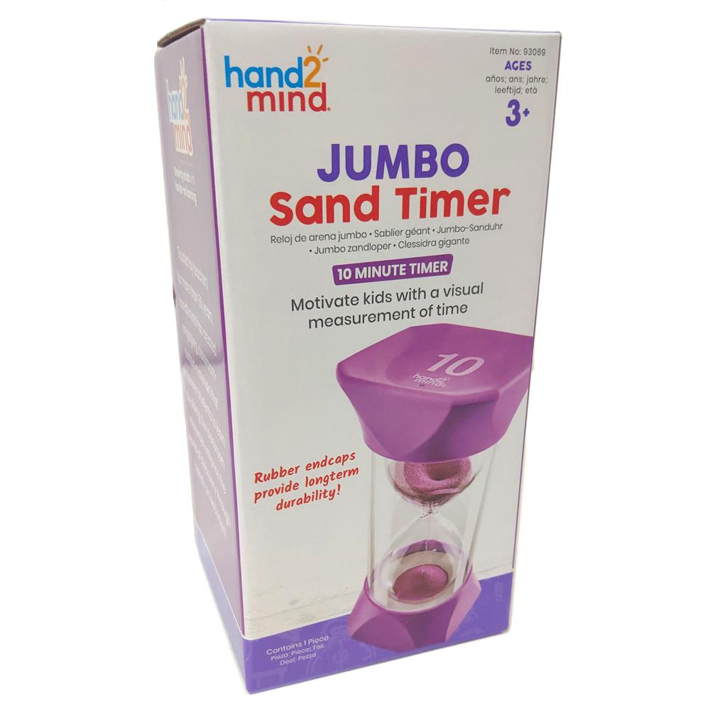 Learning Resources Hand2mind Jumbo 10 Minute Sand Timer 2475