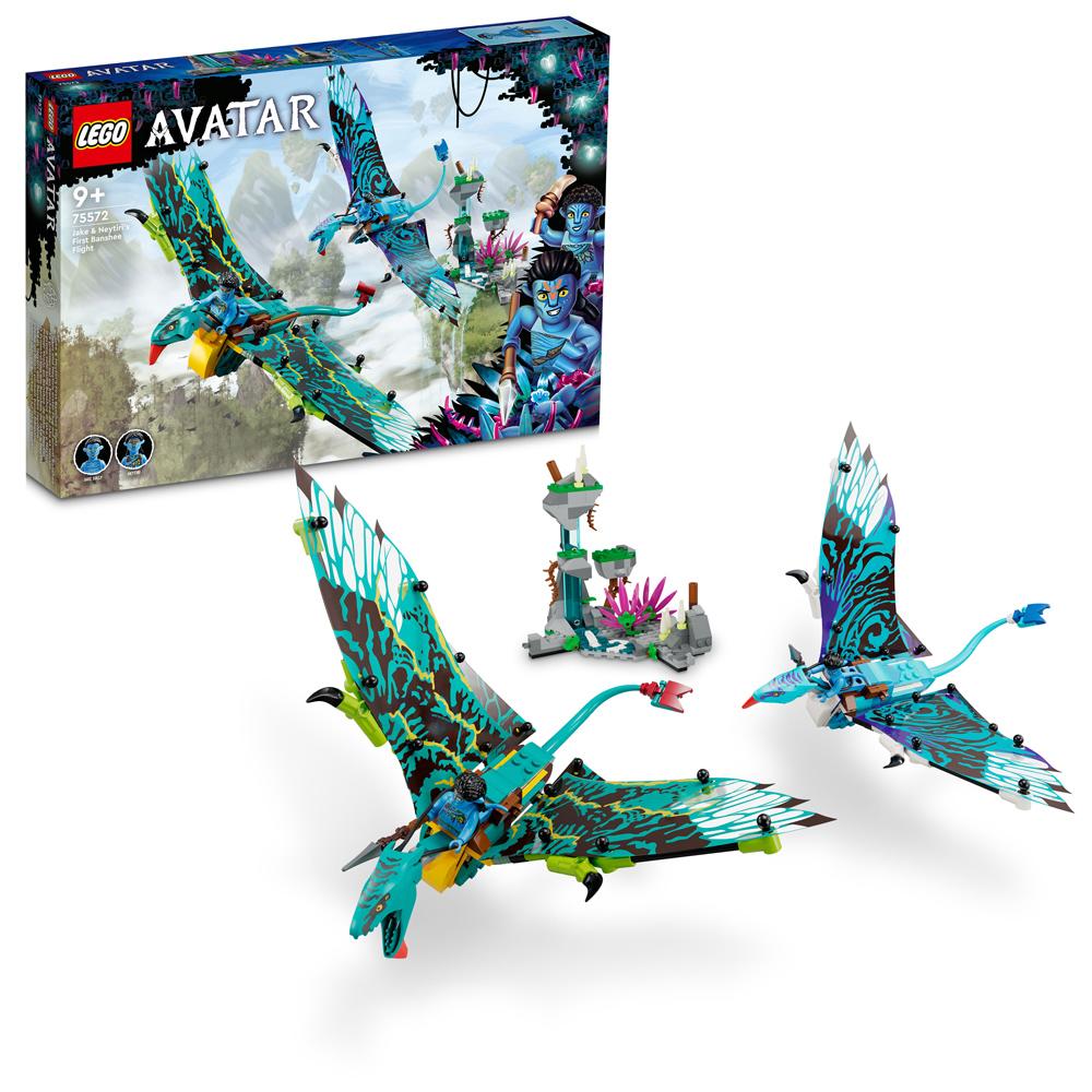 LEGO Avatar Jake & Neytiri's First Banshee Flight Building Set 572 Piece Age 9+ 75572