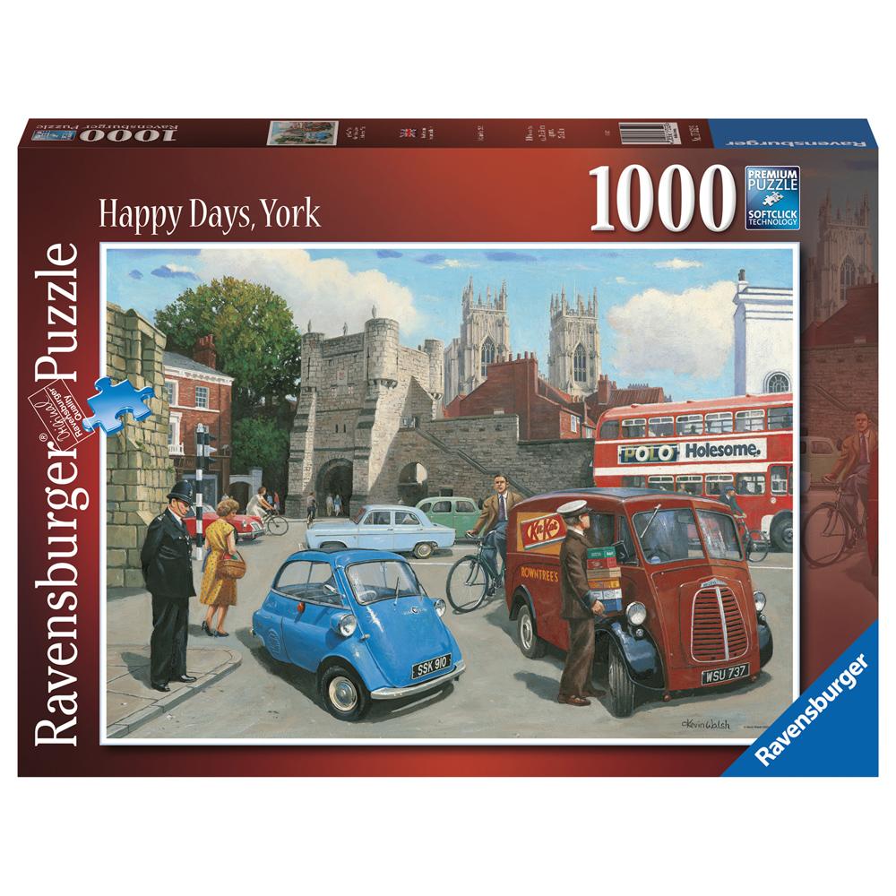 Ravensburger Happy Days York Jigsaw Puzzle 1000 Piece 70 x 50cm 17352