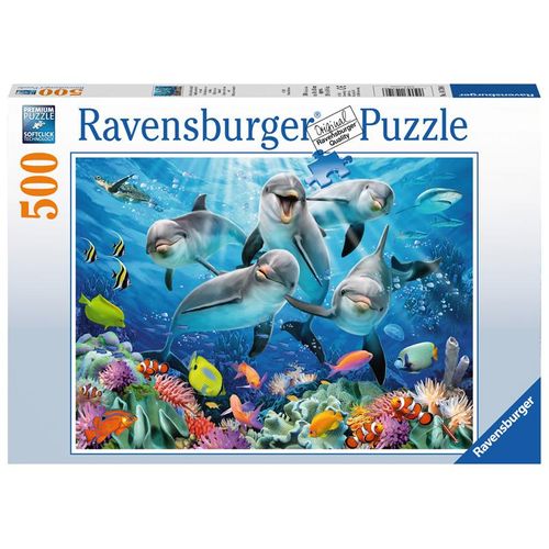 Ravensburger Dolphins 500 Piece Jigsaw Puzzle 14710