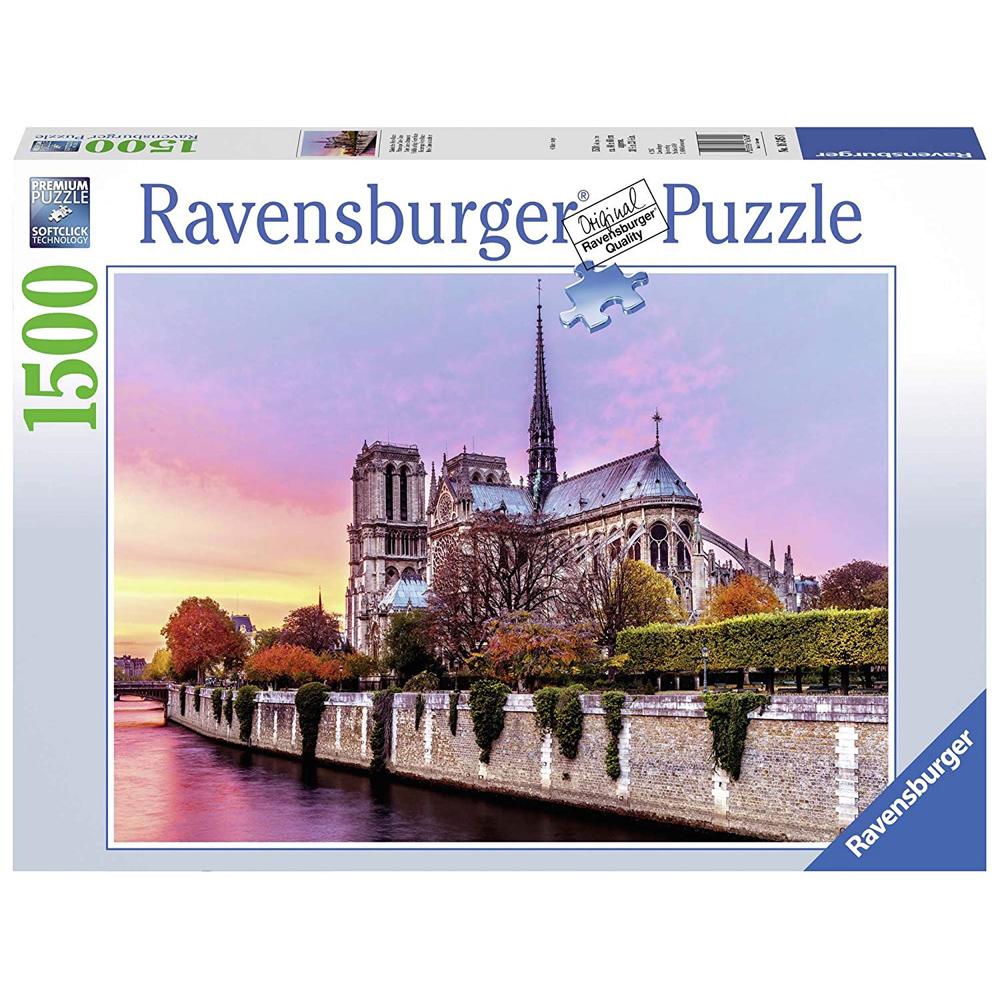 Ravensburger Picturesque Notre Dame 1500 Piece Jigsaw Puzzle 16345