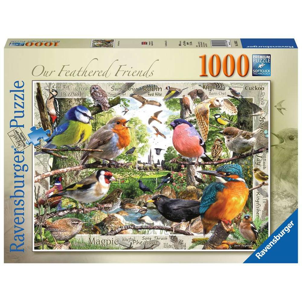Ravensburger Our Feathered Friends 1000 Piece Jigsaw Puzzle 19838