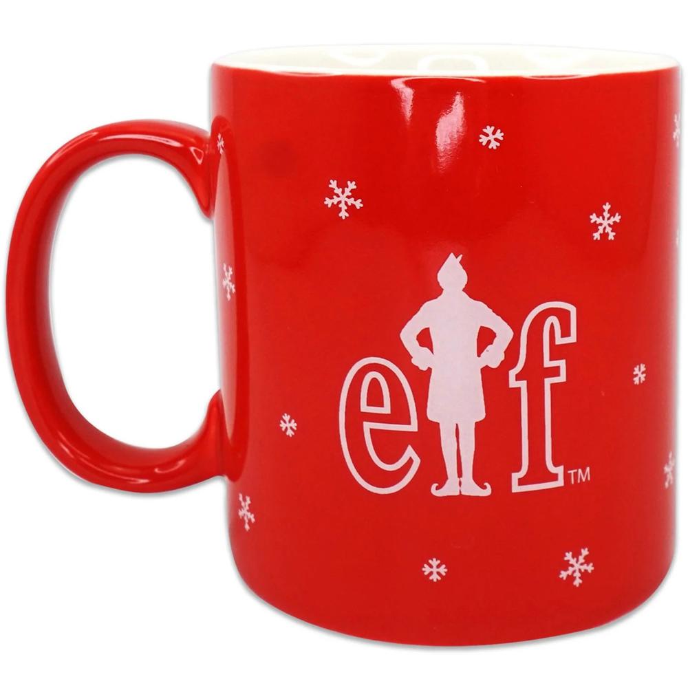 View 2 Elf Worlds Best Cup of Coffee 400ml Ceramic Mug Dishwasher Safe MUGBELF01LP