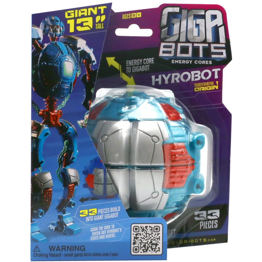 GIGABOTS Energy Core HYROBOT Series 1 Buildable Poseable Figure for Ages 5+ 61126
