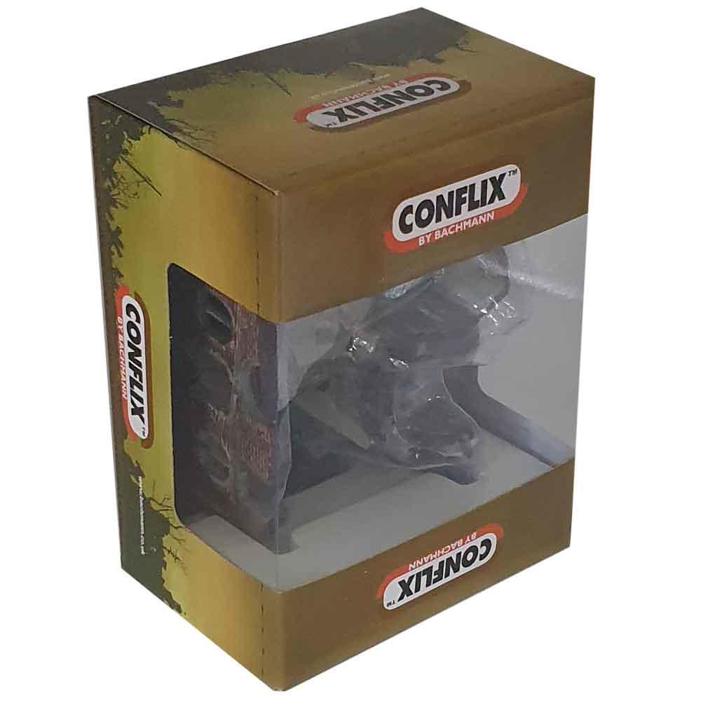 View 3 Conflix by Bachmann Ruined Villa with Removable First Floor Scenery Set PKCX6509