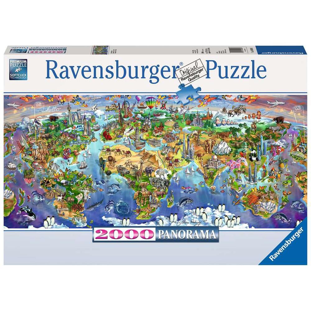 Ravensburger World Wonders 2000 Piece Panorama Jigsaw Puzzle 16698