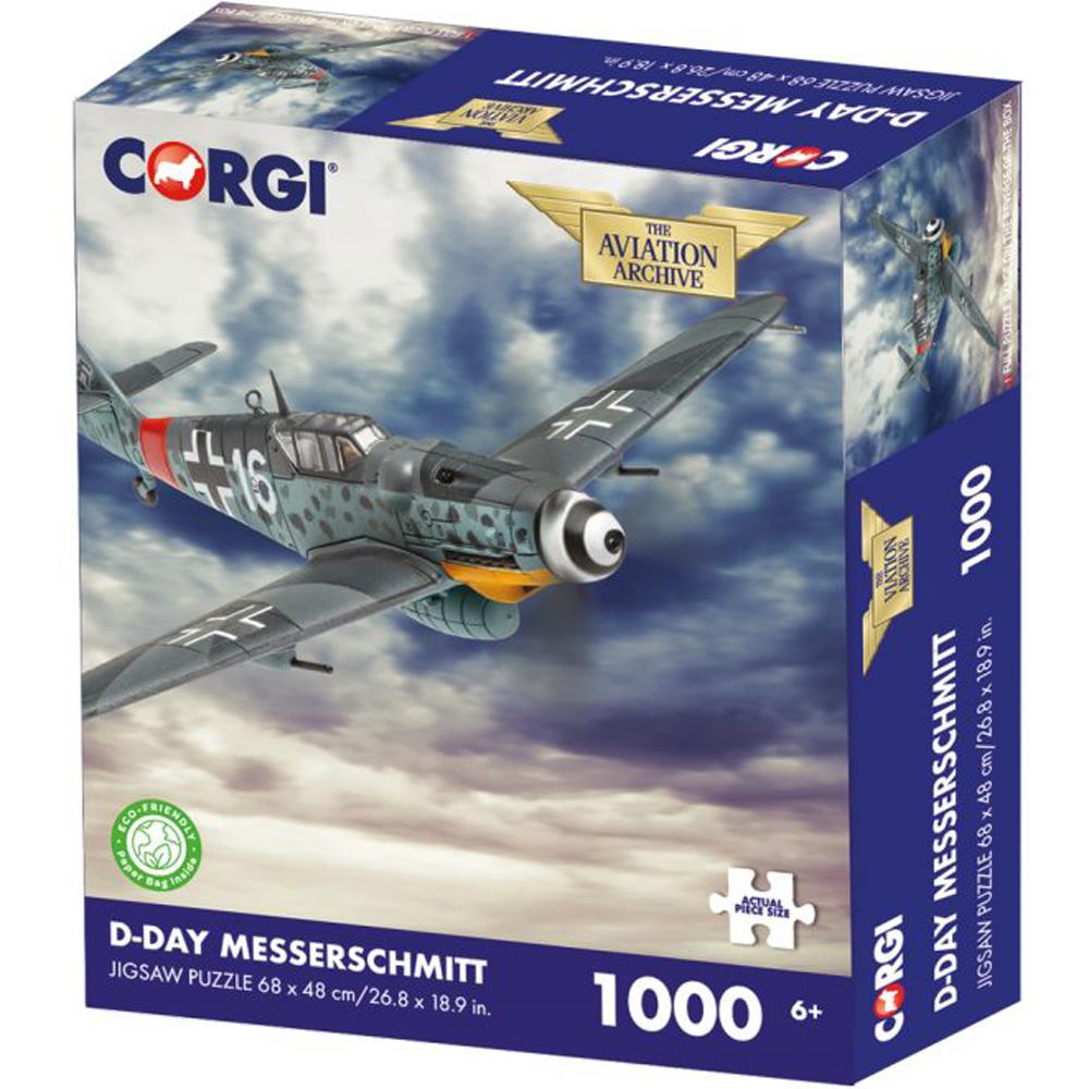Corgi Aviation Archive D Day Messerschmitt Aircraft Jigsaw Puzzle 1000 Piece CG0001