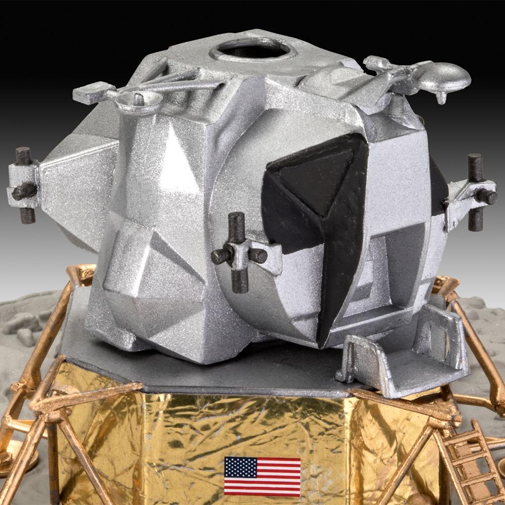 View 4 Revell Apollo 11 50th Anniversary Columbia & Eagle Model Kit Scale 1:96 03700