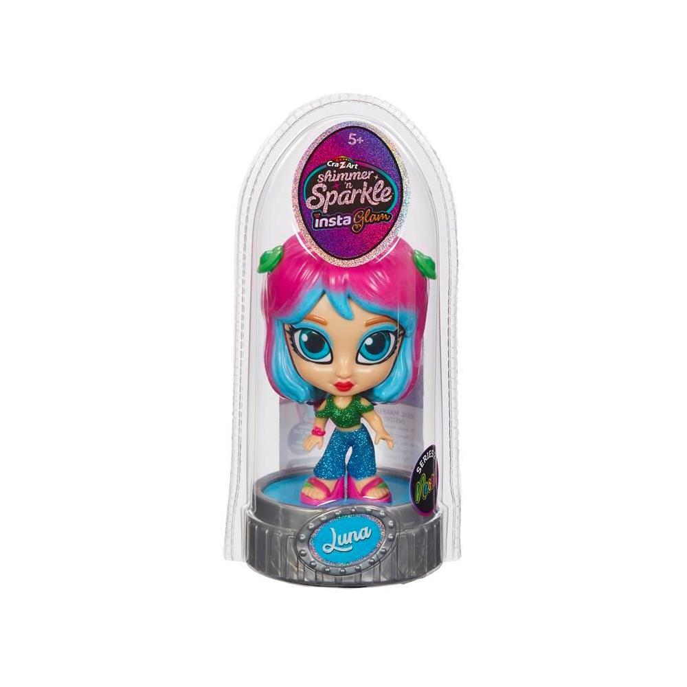 Cra-Z-Art Shimmer 'N' Sparkle InstaGlam Doll (Series 2) LUNA 07422-LUNA