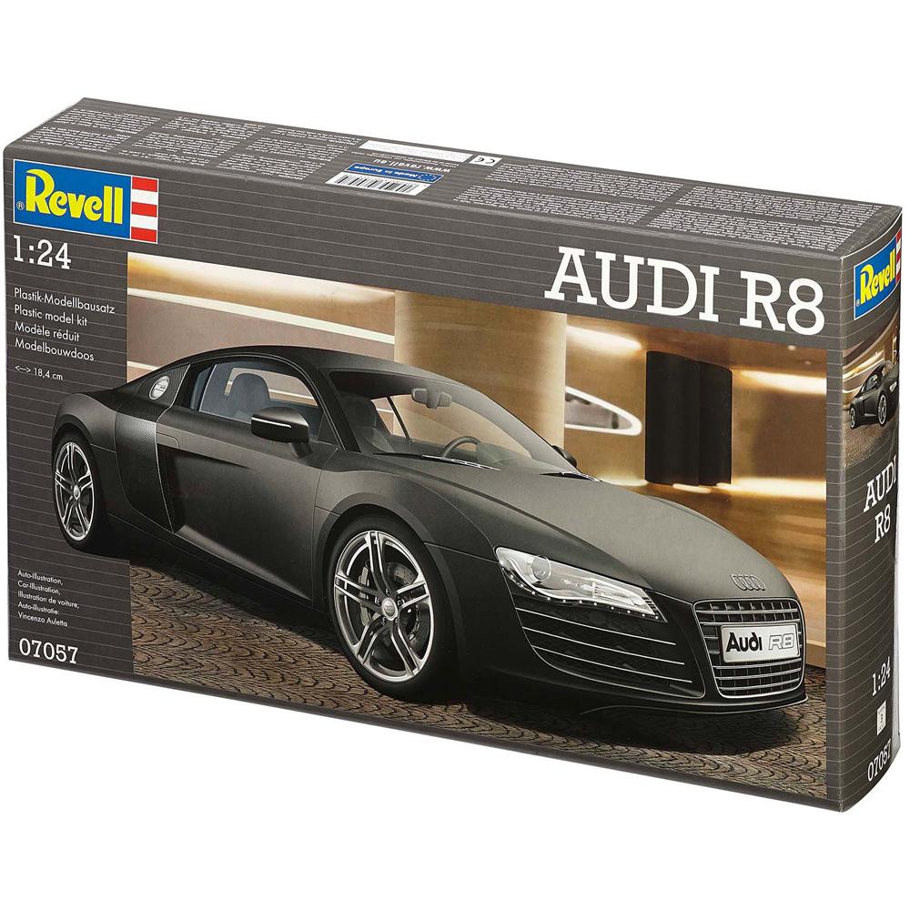 Revell Audi R8 Sports Car Plastic Model Kit Scale 1:24 07057
