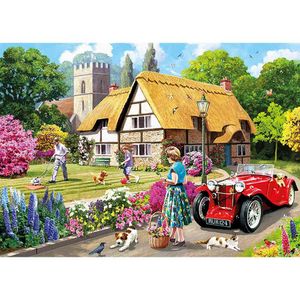 View 2 Kidicraft Summer In The Garden Kevin Walsh Nostalgia 1000 Piece Jigsaw Puzzle 33022