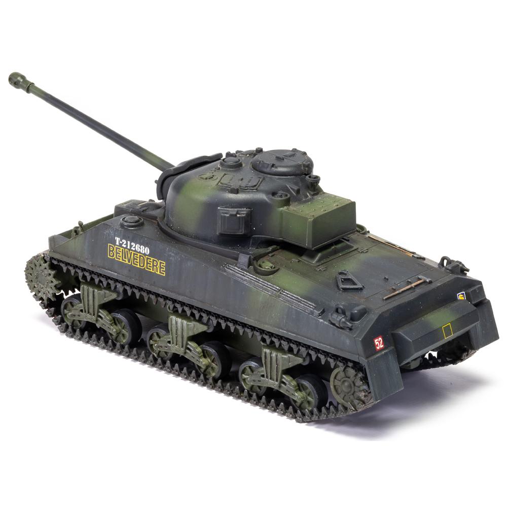 View 3 Airfix Sherman Firefly Vc Tank Plastic Model Kit Scale 1:72 A02341