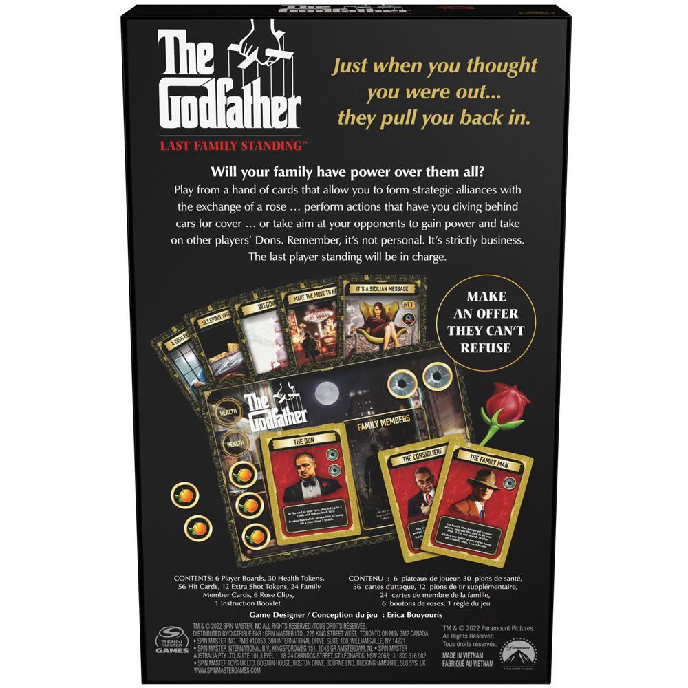 View 3 The Godfather The Last Family Standing Board Game for 3-6 Players Ages 14+ 6065467