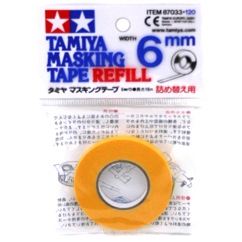 Tamiya Masking Tape REFILL 6mm x18M 87033