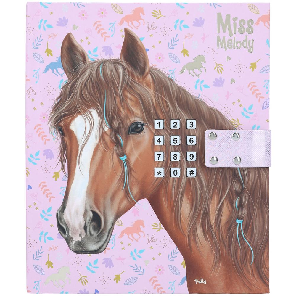 Depesche Miss Melody Diary with Lock Code and Sound 80 Pages for Ages 6+ 12051_A