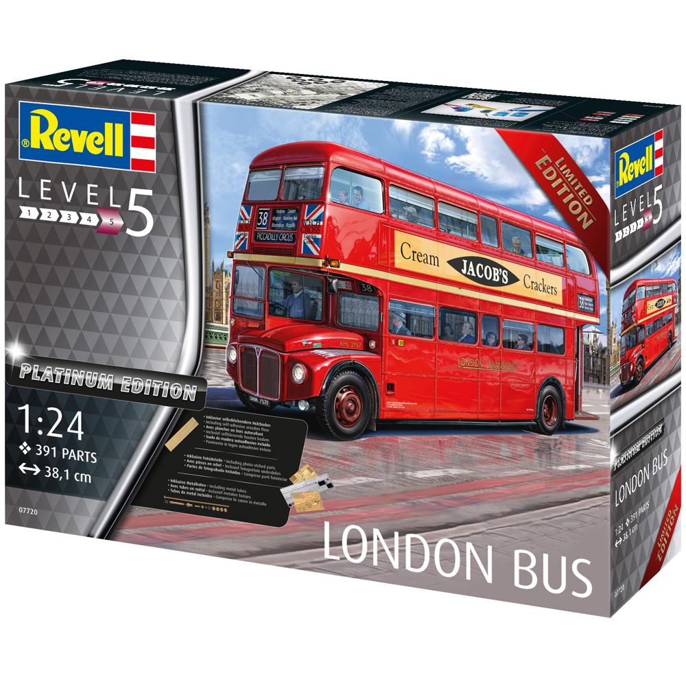View 3 Revell Platinum Edition London Bus AEC Routemaster Model Kit Scale 1:24 07720