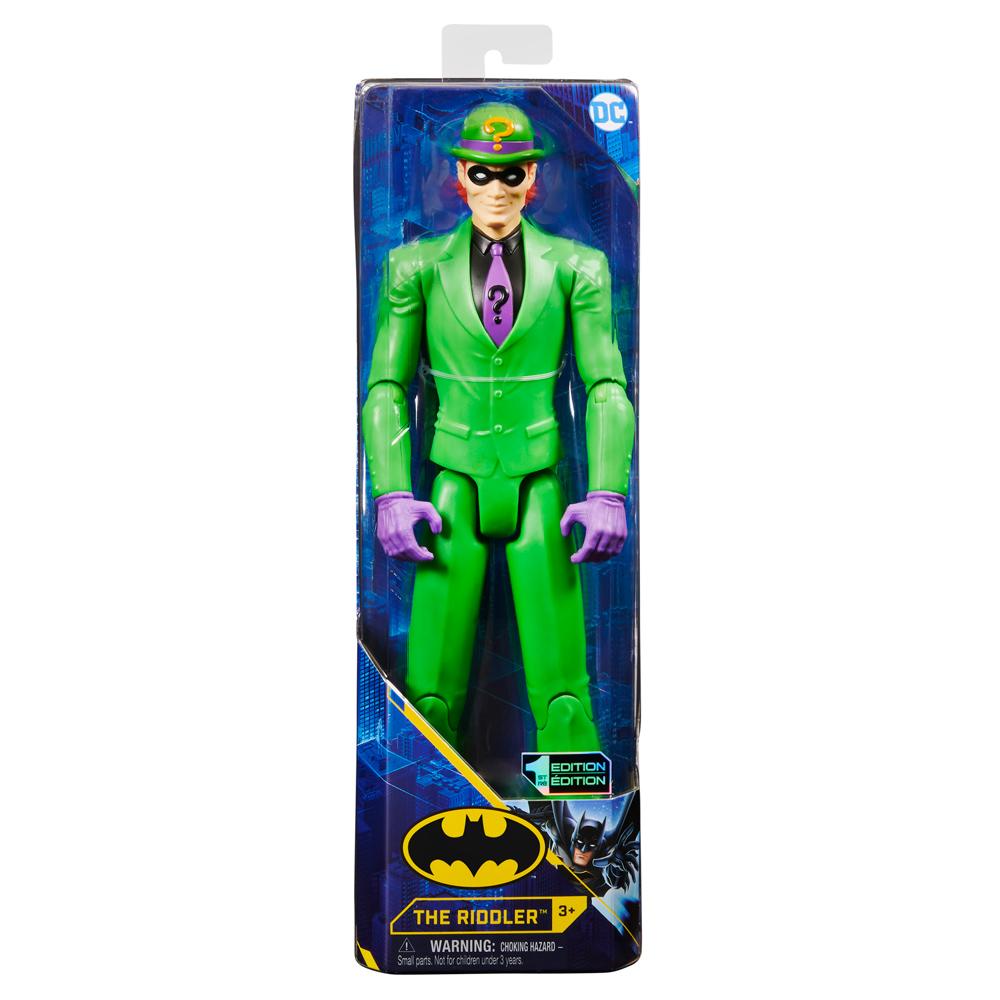 Batman 4-Pack 12-Inch Action Figures, Batman, Robin, The Joker, & The  Riddler