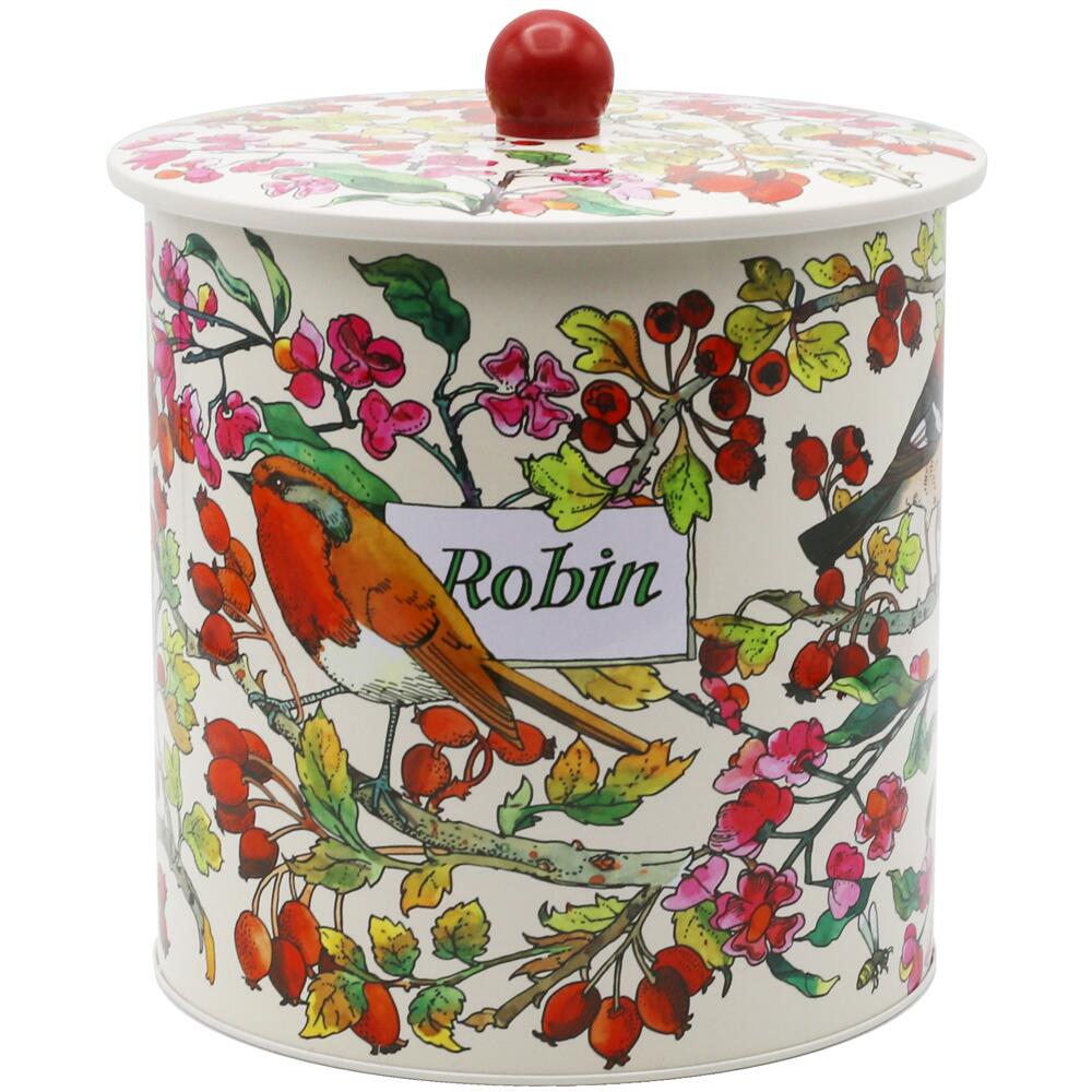 Emma Bridgewater Birds in The Hedgerow Steel Biscuit Barrel