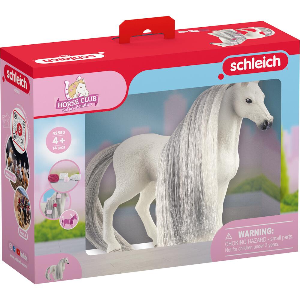 Schleich Horse Club Sofia's Beauties Quarter Horse Mare Figure with Brushable Mane 42583