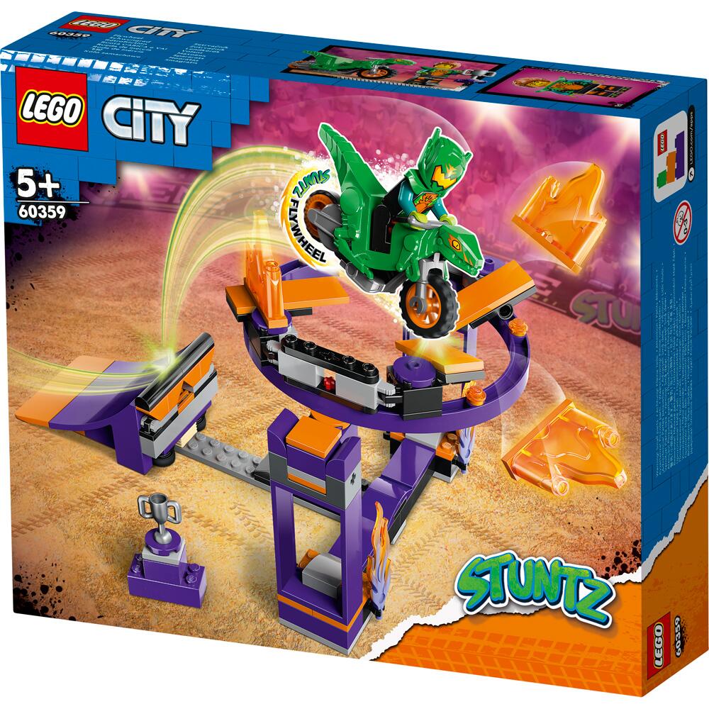 LEGO City Stuntz Dunk Stunt Ramp Challenge 144 Piece Building Set 60359 60359