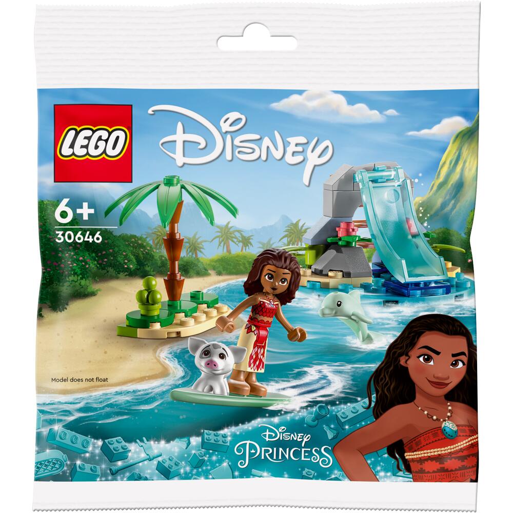 LEGO Disney Princess Moana's Dolphin Cove Building Set Toy 47 Pieces for Ages 6+ 30646