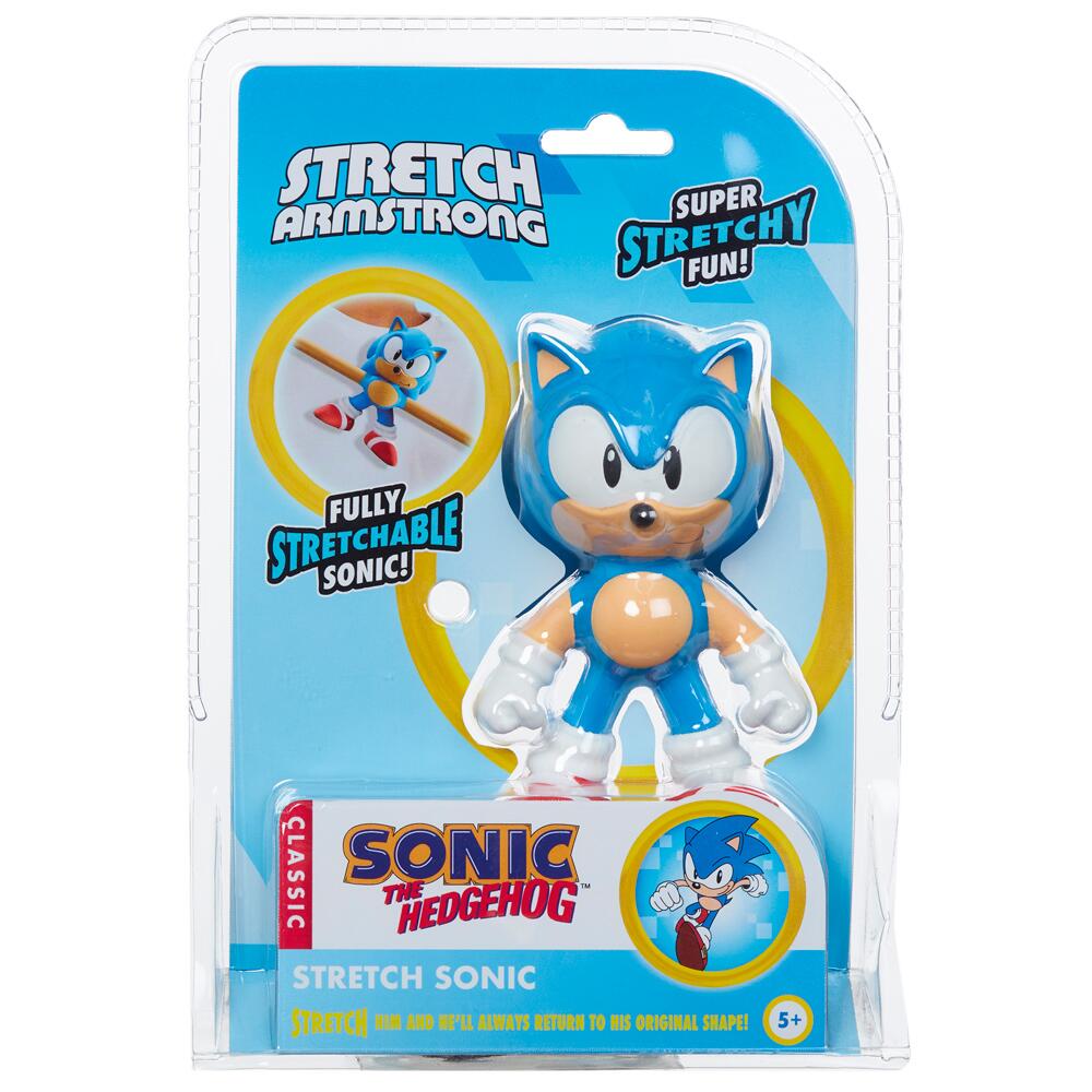 Stretch Armstrong Sonic The Hedgehog BLUE SONIC Stretchable Figure for Ages 5+ 07957