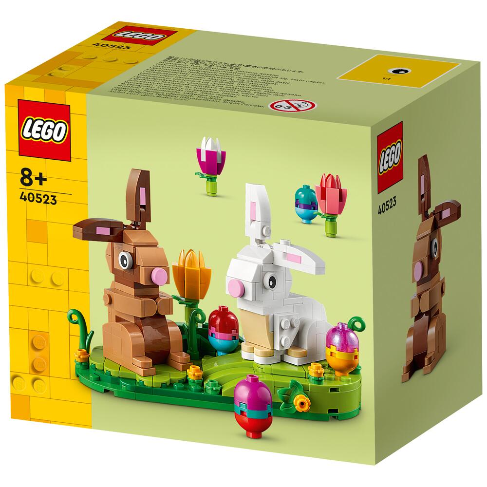 LEGO Iconic Easter Rabbits Display Building Set 40523 for Ages 8+ 40523