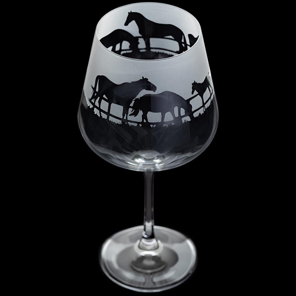 View 3 Dartington Aspect Horse Gin Copa Glass 570ml 22cm Tall Dishwasher Safe ST3407/7/HORSE